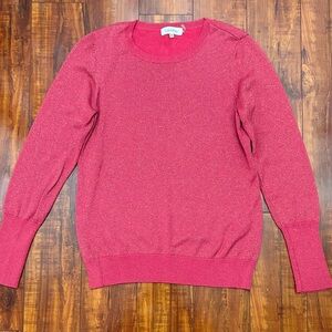 Calvin Klein Raspberry Sparkle Crewneck Sweater